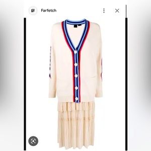 PINKO CARDIGAN DRESS